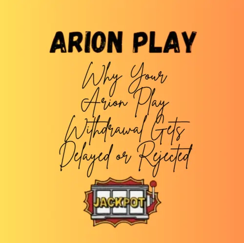 arion play withdrawal delay rejected
