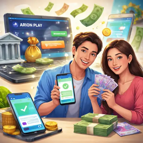 withdraw money arion play safely